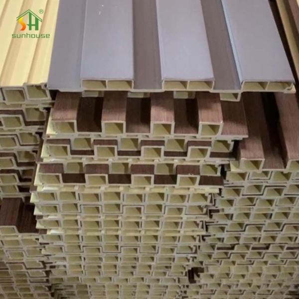 WPC Wall Panel Hotel Office Wall Decoration Application for Modern Building Interior Exterior Decoration Application