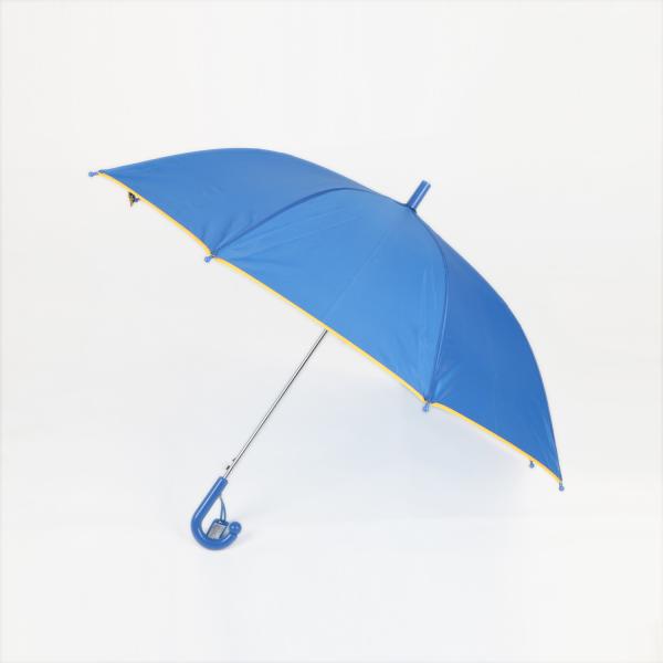 Blue Children'S Character Umbrellas , Manual Opening Child Rain Umbrella