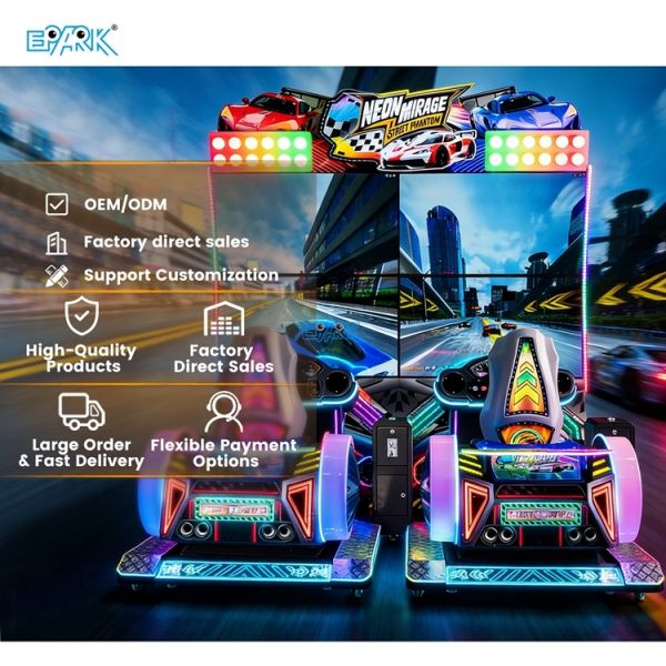 Street Phantom DX Racing Arcade Machine – Thrilling 2-Player Experience