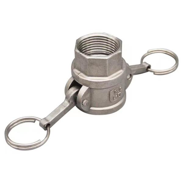 Equal SS 304 316 Stainless steel Camlock Coupling of Type D quick connector NPT BSPT BSP