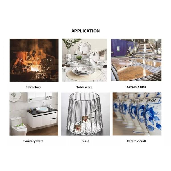 Ceramic Glass Refractory Raw Material Industrial Grade Zirconium Silicate Powder