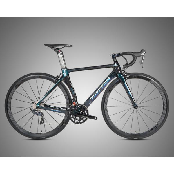 Custom Carbon Fiber Road Bike UV Laser Colorful Frame Reflective Water Decals