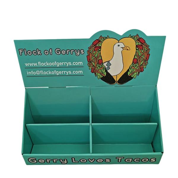 Customized Retail Store Creative Display Stand Solutions Flat Packed