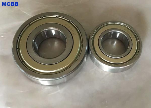 Resistente à corrosão de baixo nível de ruído profundo do rolamento de rolo do sulco de Zz do micro 6204