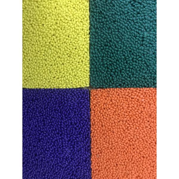 Volleyball Ground Flame Resistant Rubber Granules Flooring