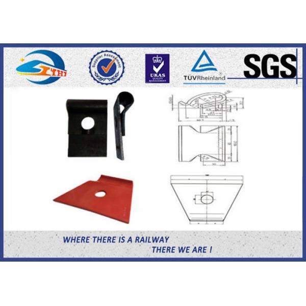 Отлакированная зажима рельса Nabla струбцина эластичного специальная для железнодорожных креплений