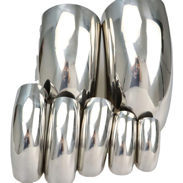 SS304 Steel Pipe Fitting Fittings Welded 90 Degree Elbow Polished Glossy Sanded Brushed