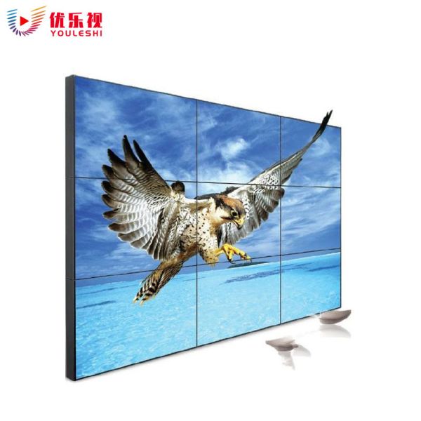 High Resolution LCD Video Wall 49 Inch For High Definition Indoor Advertising
