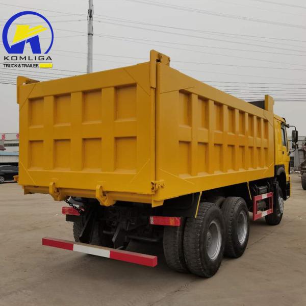 Radial Tire Design HOWO 6X4 Dump Truck Manufactured in for Heavy Duty Market