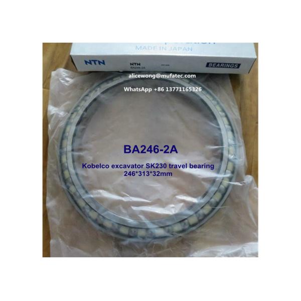 BA246-2A excavadora Kobelco de gran desplazamiento rodamiento de bola de contacto angular rodamiento 246 * 313 * 32mm