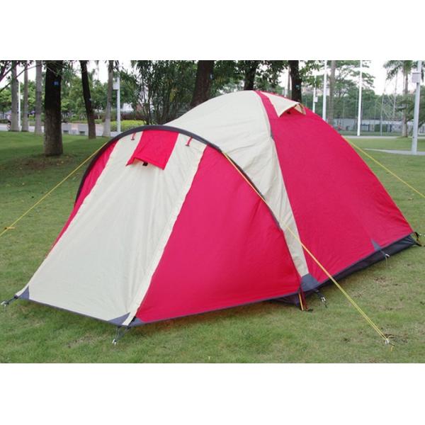 350*210*135CM Outdoor Four Season Camper Shelter PU Coated Double Layer Trekking Tent