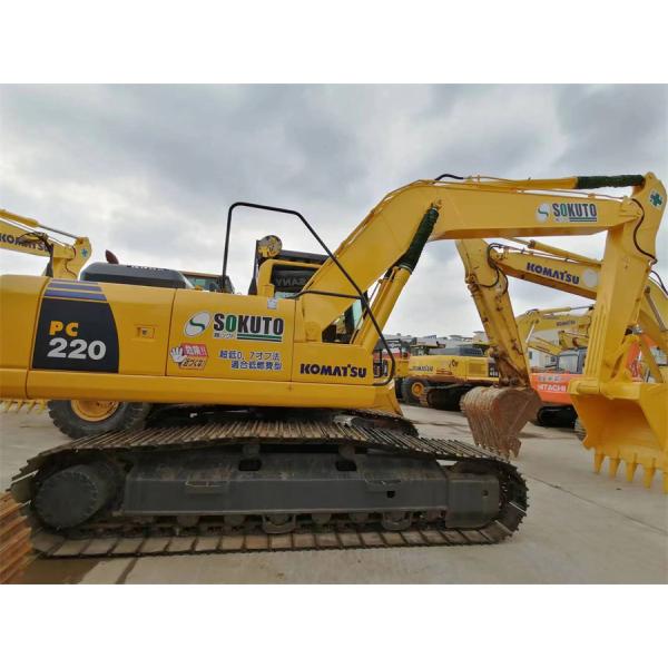 Komatsu Pc220 Used Komatsu Excavator 22 Tons Japan Origin Small Crawler Excavator