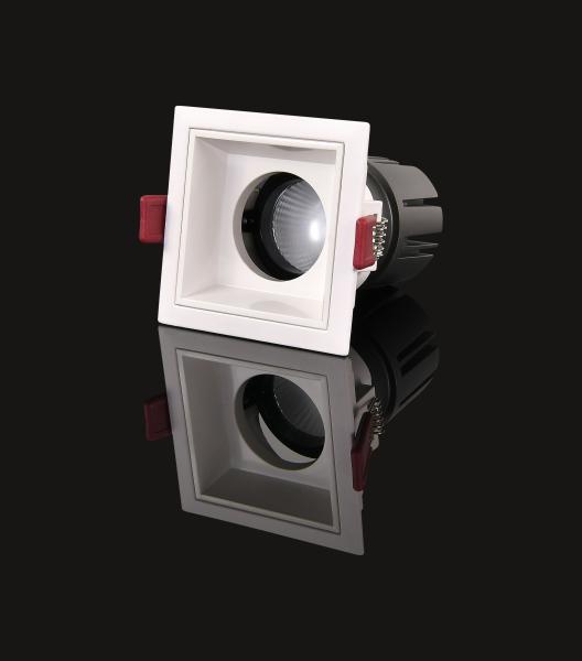 75mm*75mm Recessed Square LED Spot Light 7W 10W 4000K No Lead