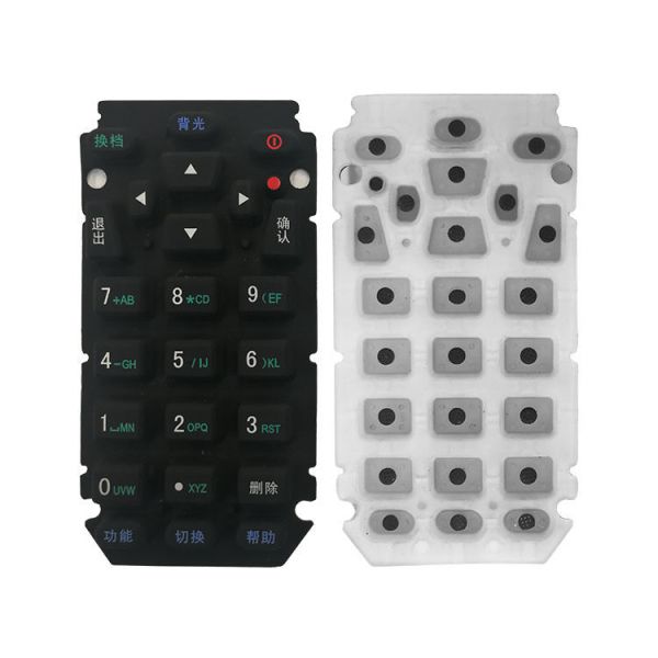 Non Standard Size Mold Development And Multi-color Customization For Conductive Rubber Buttons