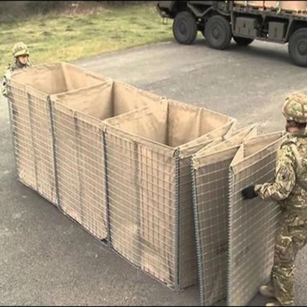 Барьер анти- укрытия бункера стены взрыва ржавчины военного защитительный