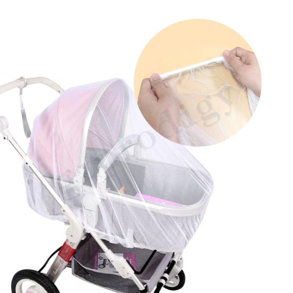 Baby Outdoors Shopping Safety Stroller Mosquito Net Breathable