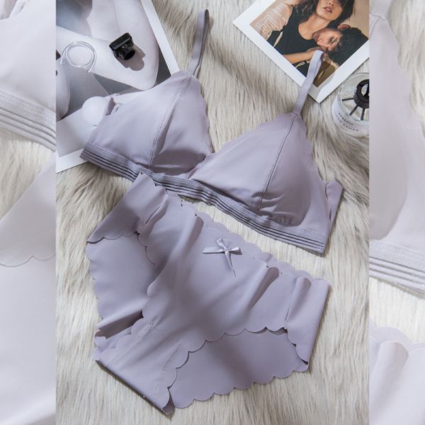 New Arrival Female Seamless Panties With Bra Pants and Bra Wholesale Comfortable Fashion Womens Panties and Bras Seamless