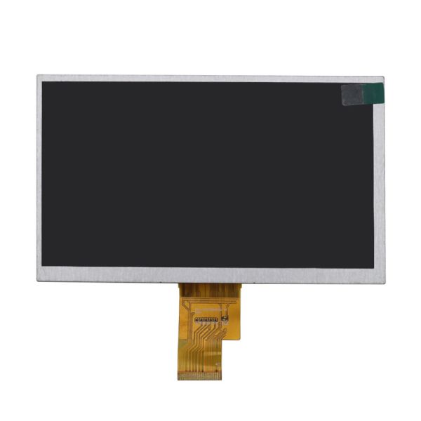 7 Inch Wide Temperature LCD 1024x600 IPS 1000 Nits High Brightness TFT Display LVDS FPC 40 Pins Custom LCD Screen