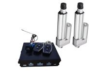 Boîte de commande de l'actionneur à effet Hall 12V ~ 28V Synchroniser 100KG Force moteurs linéaires CC