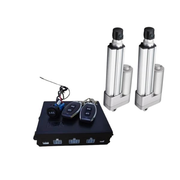 Caja de control del actuador de efecto Hall 12V ~ 28V Sincronizar motores lineales DC de fuerza de 100 kg