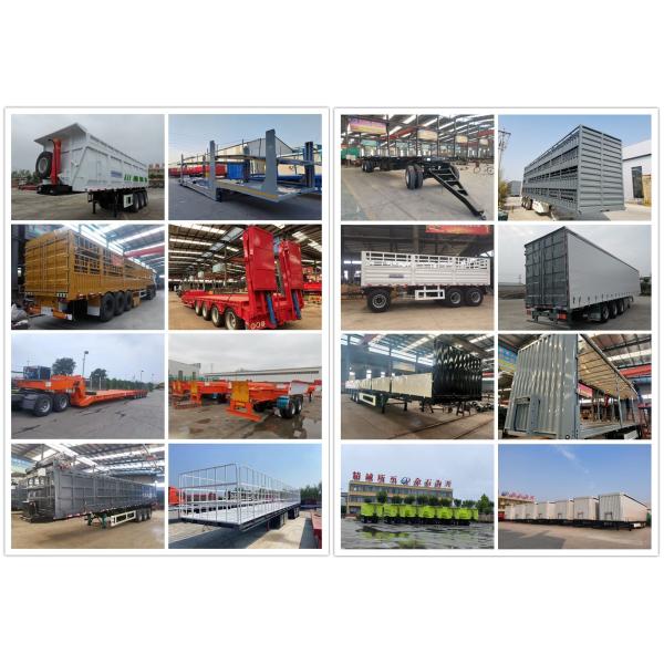 Semi-remorque de transport de marchandises à grande capacité de charge utile avec paroi latérale détachable au Kazakhstan