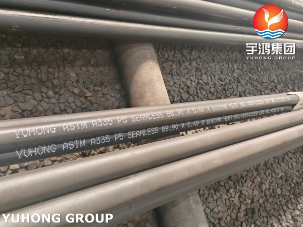 ASTM A335 P5 Alloy Steel Seamless Boiler Tubes For High Temperature Service