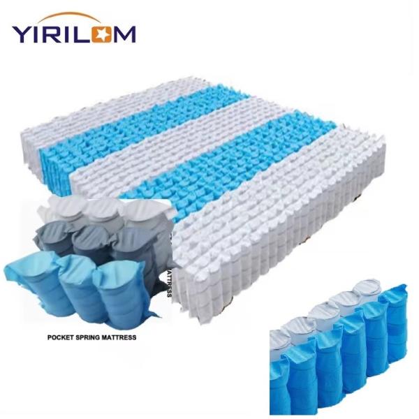 Новый дизайн карманные пружины единицы независимые зоны матрас пружина