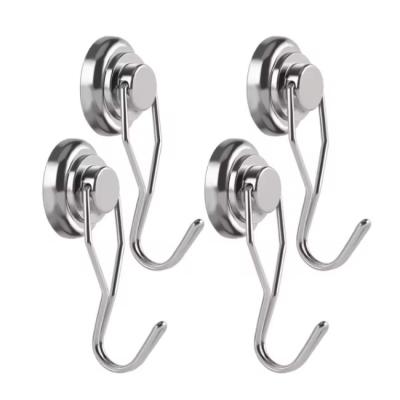 Strong Rotary Magnetic Swivel Hooks Magnetic Hanging Hooks N38-N52 Grade