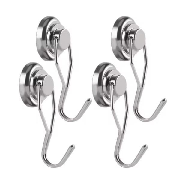 Strong Rotary Magnetic Swivel Hooks Magnetic Hanging Hooks N38-N52 Grade