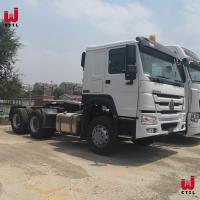 Condução à direita principal Mini Truck do caminhão 336hp do trator 40t branco