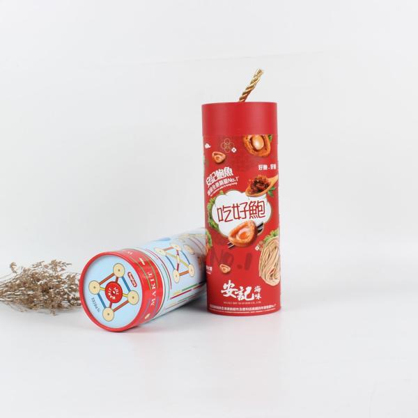 Reusable Leakproof Cardboard Cylinder Packaging , Ultraportable Eco Tube Packaging
