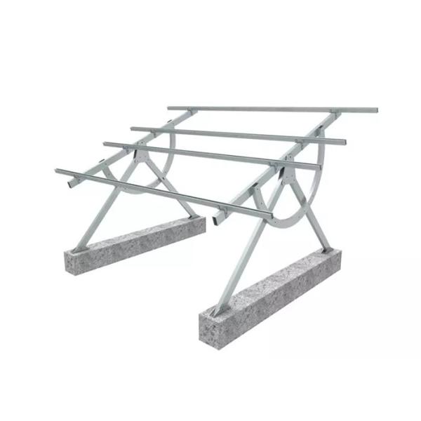 Fully Adjustable Mounting System Ground Solar Racking Structure Aluminum Alloy