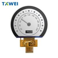 Écran d'affichage LCD TFT à haute luminosité circulaire de 640 * 800 pouces sur mesure