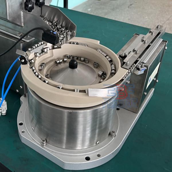 Cubo de alimentación vibratorio automático Cubo de alimentación de anillo de acero Lavadora de uñas Cubo vibratorio