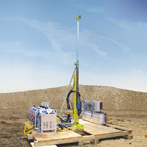 Btw 300m Portable Core Drill Rig Fully Hydraulic Aluminum Alloy Chassis