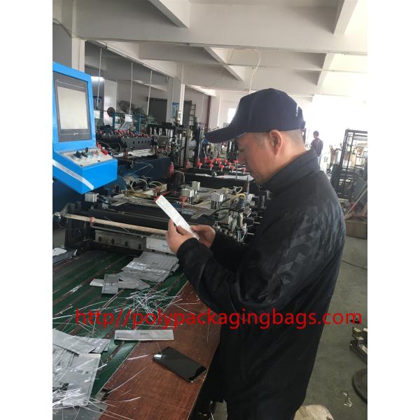 Custom Printed Plastic Packaging Aluminum Foil Pouches 3 Sides Heat Sealed