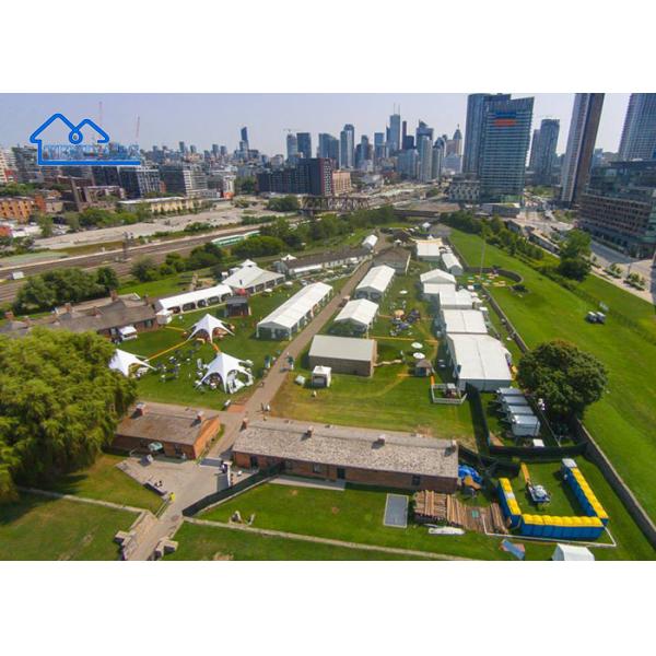 Clear-Span Birthday Party Marquee Tents Heavy-Duty Aluminum Frame UV-Resistant Compact Canopy Structure