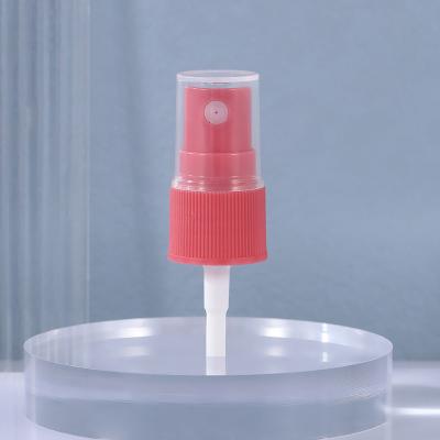 Small Sample Of Red Perfume Spray Head Bottled Pump Head 20 Teeth Portable Disinfection Bottle Spray Head