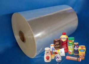 Customized Printable PETG Shrink Film Customized For Bottle Label