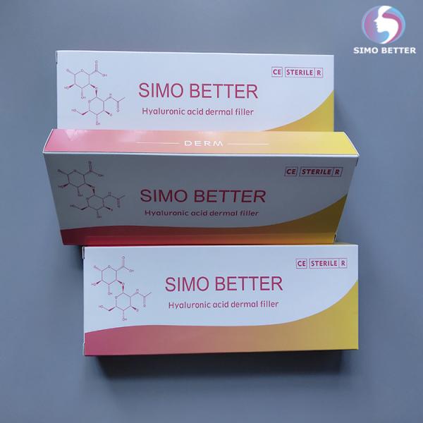 Cross Linked Face Beauty Filler Hyaluronic Acid Dermal Filler 2.0ml , CE Approved