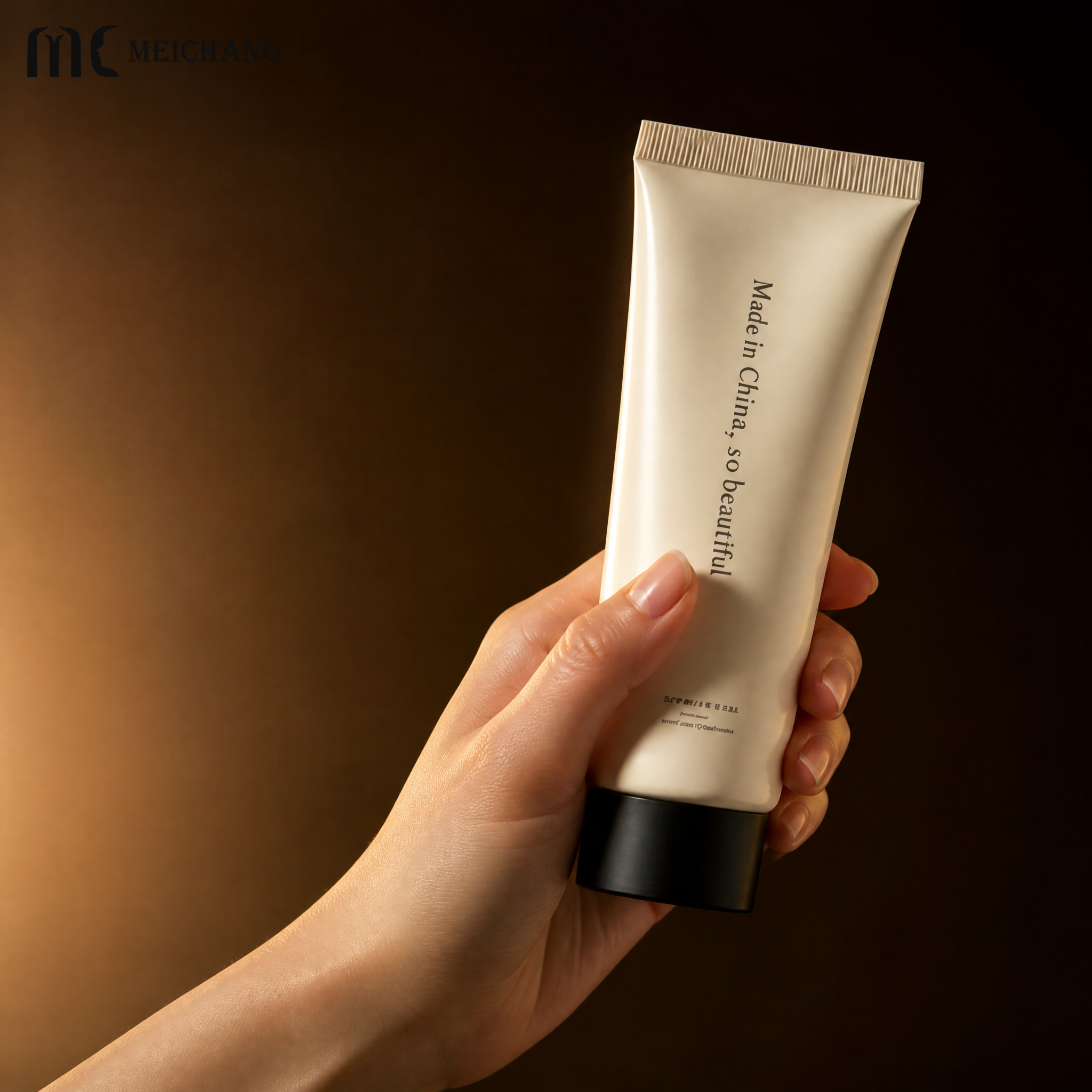 20ml 30ml 50ml 100ml 120ml 150ml Flat Oval PE Cosmetic Squeeze Tube for Hand Cream & Lotion(MC-711)