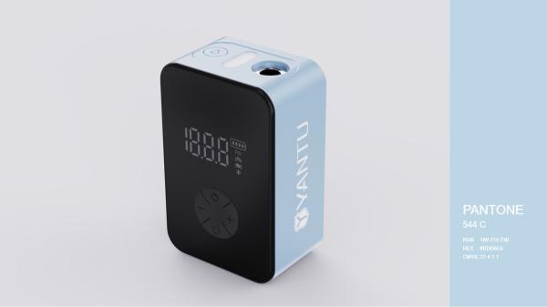 Valve Adapter YANTU K2 120psi Cordless Tire Inflator Digital Mini Electric Air Pump