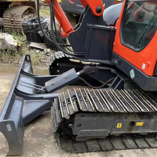Hydraulic Used Kubota KX185 Excavator 48kw Rated Power Original Engine