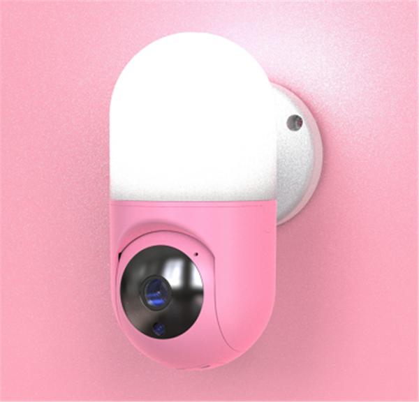 wall light camera, night lamp camera, smart baby camera_copy