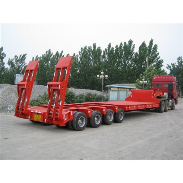 Aotong 80T 4 оси 14m 15m голова грузовика и низкая кровать полуприцеп на заказ