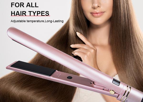 Salon 2 In 1 Hair Straightener And Curler , CE/ROHS Hair Straightening Curling Iron