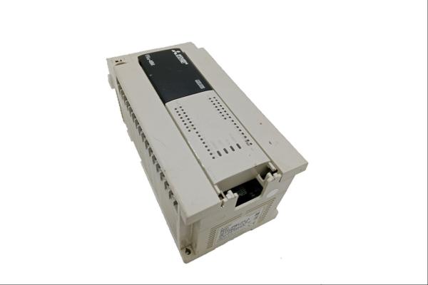 Mitsubishi PLC Module FX3U 48MT ES A with 48 I O points 24 inputs 24 transistor outputs and integrated RS422 USB communication ports