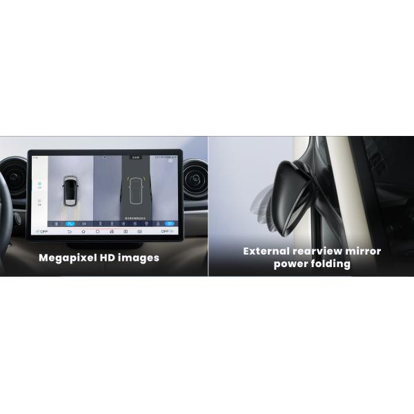 NEDC Haitun BYD Дельфины Белый Розовый Электрический Автомобиль Дальность 420 км