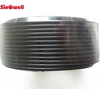 Copper / CCA Electric Wire Cable , Flat Car Speaker Wires Black And Red Color