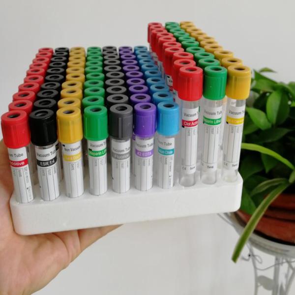 ISO13485 5ml Plain Vacuum Blood Collection Tube